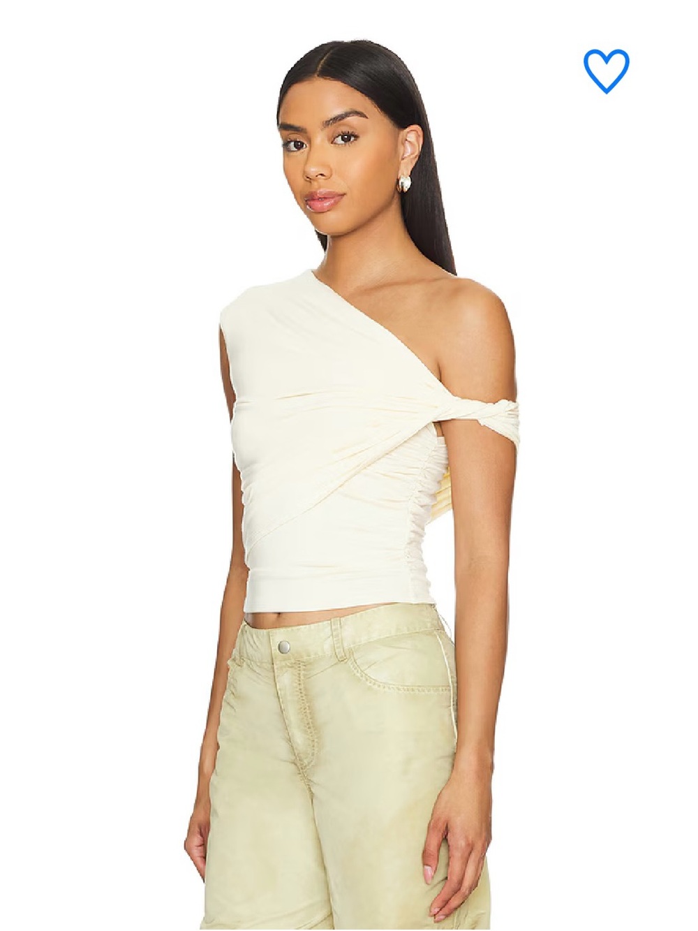 Superdown Alessia cream top